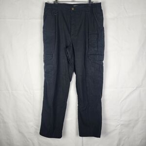 5.11 Tactical Black Cargo Work Pants SIZE 36X32